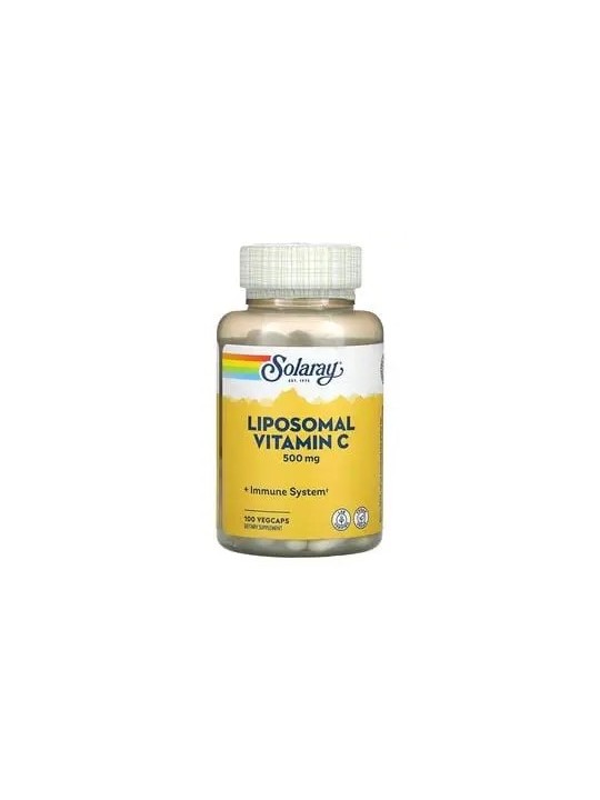 VITAMINA C 500 MG LIPOSOMADA SOLARAY 100 CAPSULAS