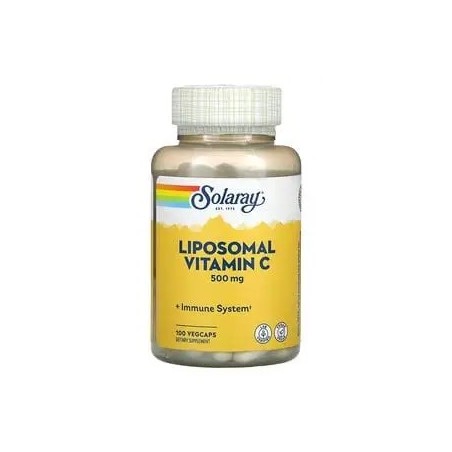 VITAMINA C 500 MG LIPOSOMADA SOLARAY 100 CAPSULAS