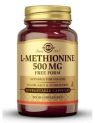 L- METIONINA SOLGAR 500 MG 30 CAPSULAS VEGETALES