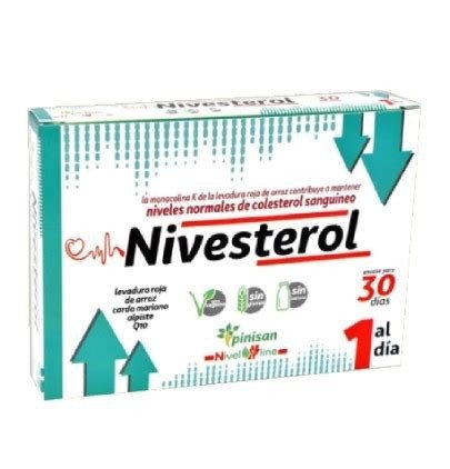 NIVESTEROL 30 CAPSULAS PINISAN