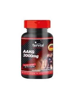 AAKG 1000MG L-ARGININA FAIRVITAL 120 TABLETAS