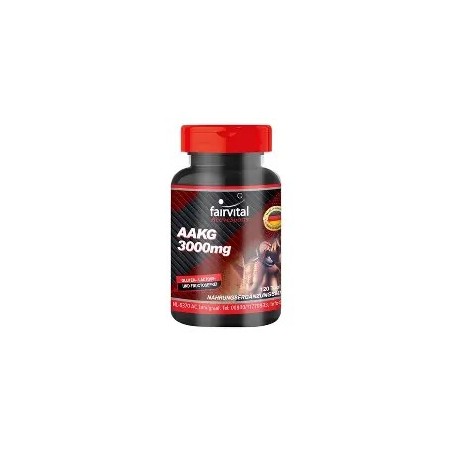 AAKG 1000MG L-ARGININA FAIRVITAL 120 TABLETAS