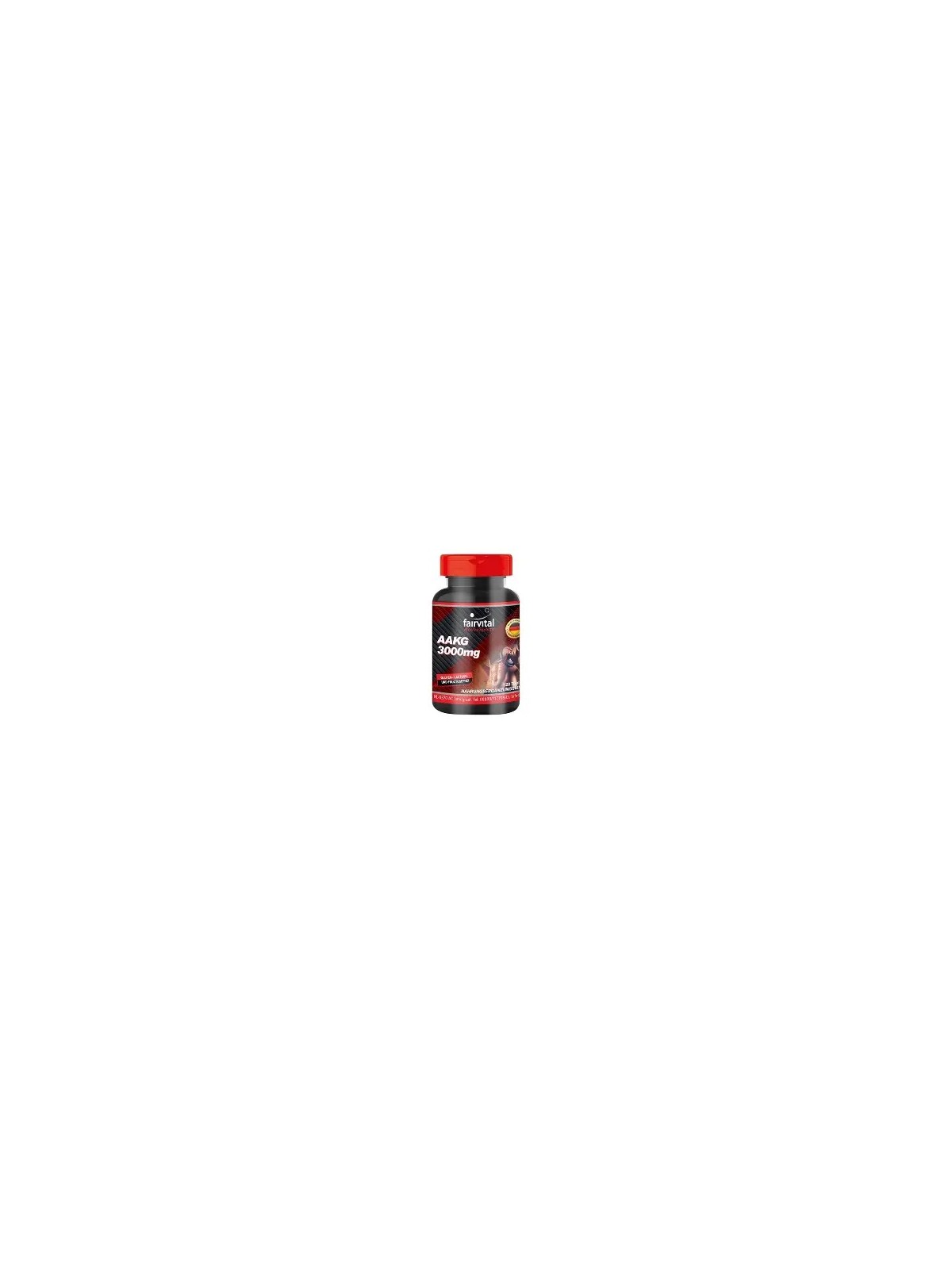 AAKG 1000MG L-ARGININA FAIRVITAL 120 TABLETAS