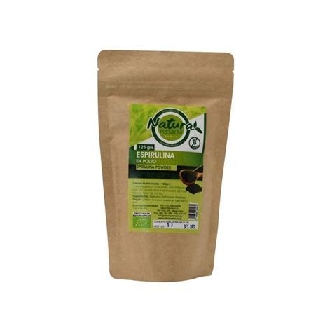 ESPIRULINA POLVO STEVIA PREMIUM 125 GR