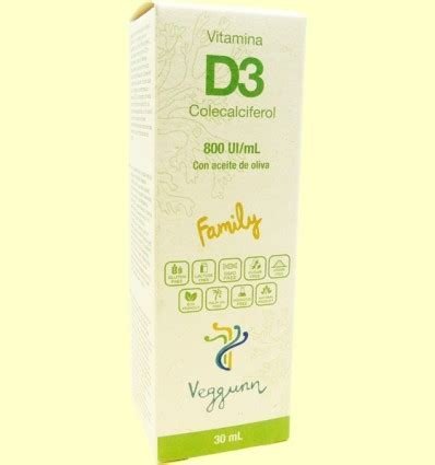 VITAMINA D3 VEGGUNN 30 ML
