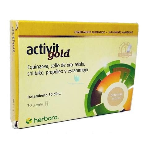 ACTIVIT GOLD 30 CAPSULAS HERBORA