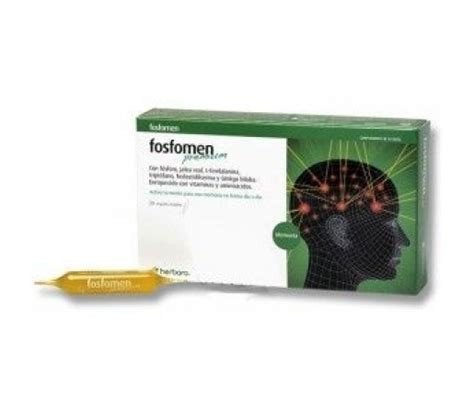 FOSFOMEN PREMIUM 20 AMPOLLAS HERBORA