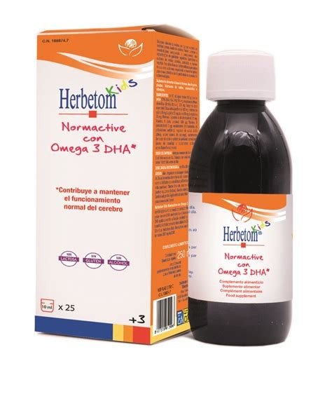 HERBETOM KIDS NORMACTIVE JARABE BIOSERUM 250 ML
