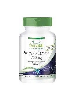ACETYL L-CARNITINA 750MG 120 CAPSULAS FAIRVITAL