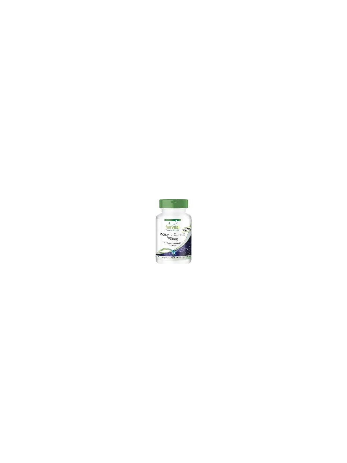 ACETYL L-CARNITINA 750MG 120 CAPSULAS FAIRVITAL
