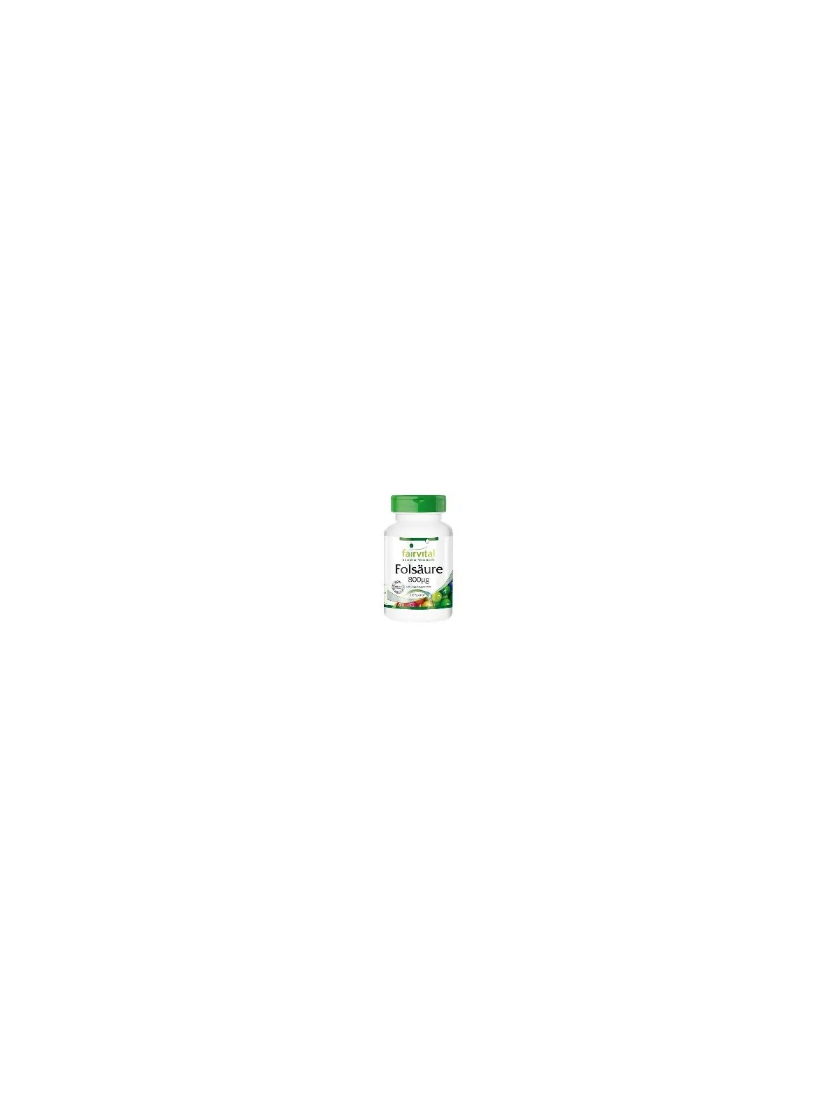 ACIDO FOLICO FOLSAURE 250 TABLETAS FAIRVITAL