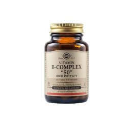 VITAMINA B-COMPLEX "50" 50 CAPSULAS SOLGAR