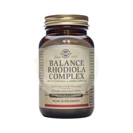 RODIOLA BALANCE COMPLEX 60 CAPSULAS SOLGAR
