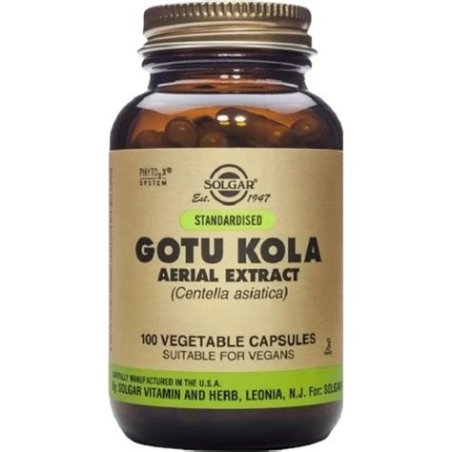 GOTU KOLA CENTELLA ASIATICA 100 CAPSULAS SOLGAR