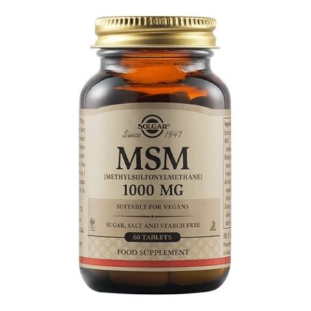 MSM 1000MG 60 CAPSULAS SOLGAR