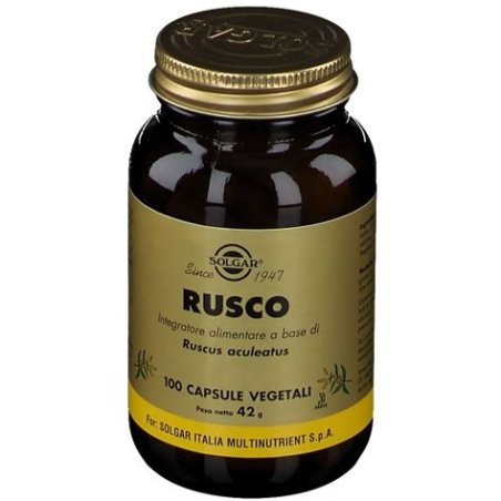 RUSCO 100 CAPSULAS VEGETALES SOLGAR
