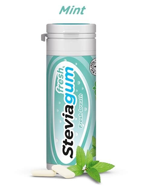 CHICLE STEVIAGUM FRESH MENTA