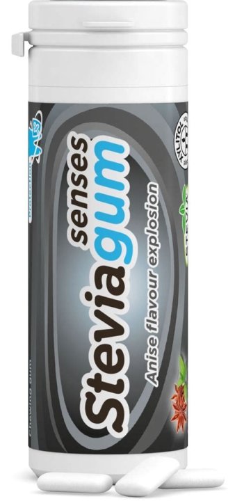 CHICLE STEVIAGUM FRUITS FRESA