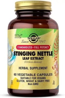 S.P.F. ORTIGA HOJA 60 CAPSULAS VEGETALES SOLGAR