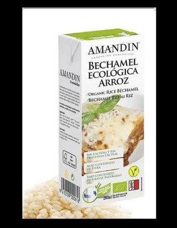 BECHAMEL ECOLOGICA DE ARROZ 200 ML.