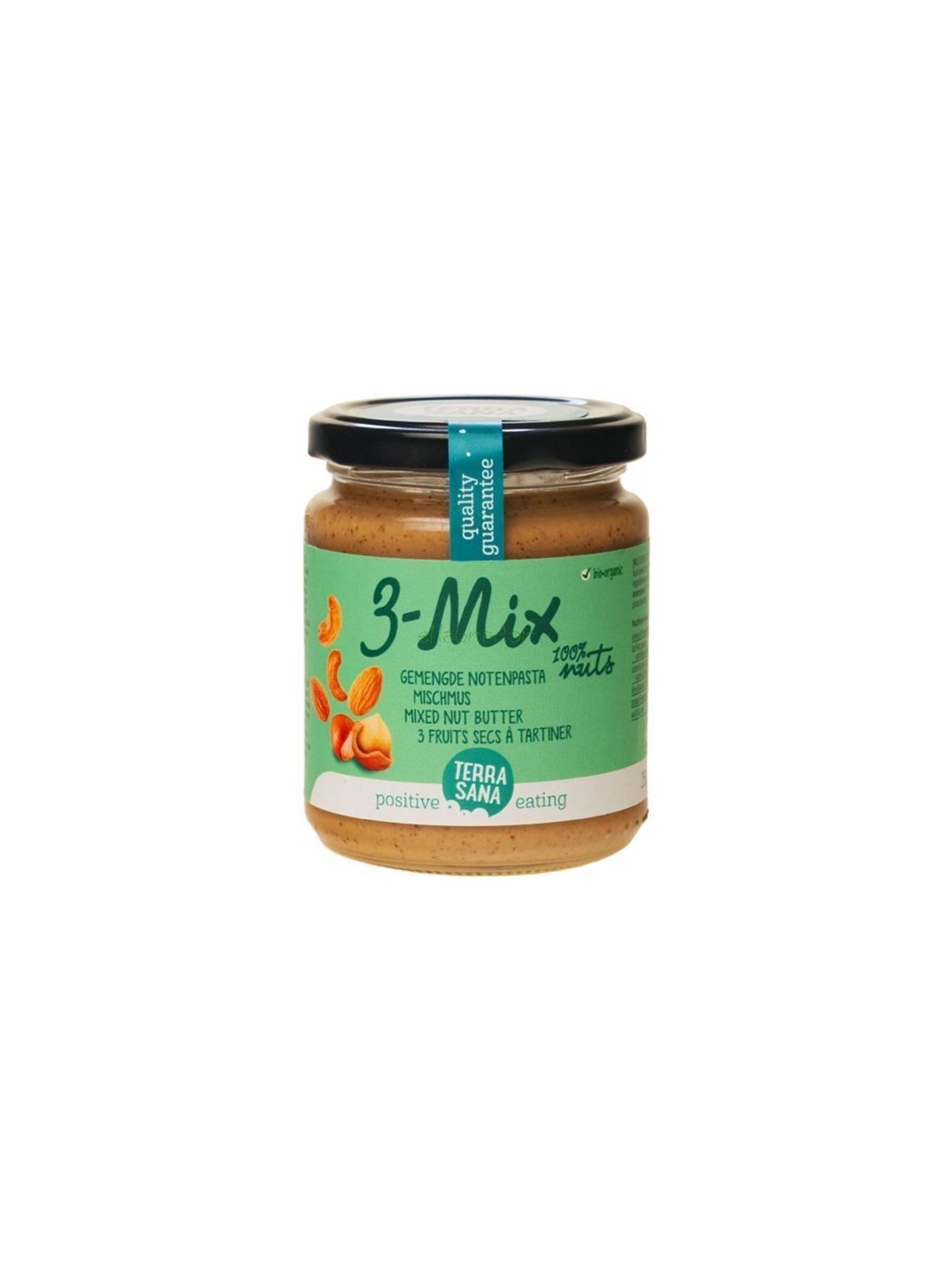 3 MIX CREMA FRUTOS SECOS 250GR TERRASANA