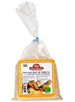 PAN RALLADO DE ESPELTA 200 GR NATURSOY