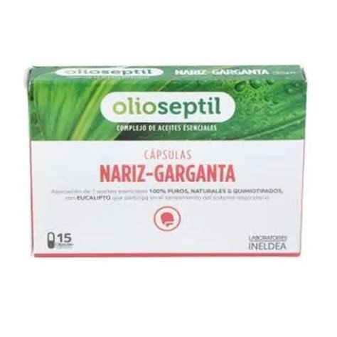 OLIOSEPTIL NARIZ GARGANTA 15 CAPSULAS