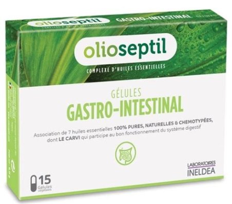 OLIOSEPTIL GASTRO INTESTINAL 15 CAPSULAS INELDEA