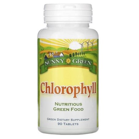 CLOROPHILA 90 COMPRIMIDOS SUNNY GREEN