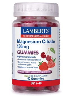 CITRATO DE MAGNESIO  40 GUMMIES LAMBERTS