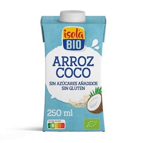 BEBIDA MINI ARROZ CON COCO 250ML ISOLA BIO