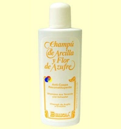 CHAMPU DE ARCILLA Y FLOR DE AZUFRE - 250ML - BELLSOLA