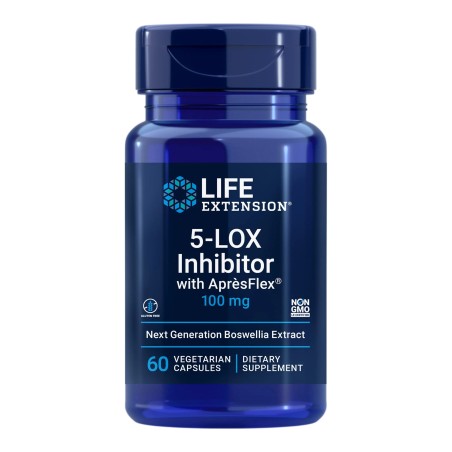 5-LOX INHIBITOR CON APRESFLEX 100 MG LIFE EXTENSION 60 CAPSULAS