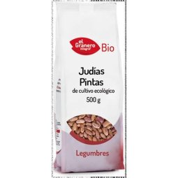 JUDIAS PINTAS BIO 500GR EL GRANERO