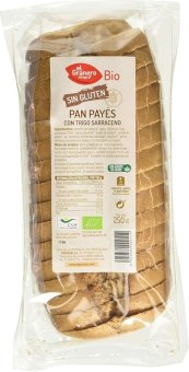 BAGUETTE CON TRIGO SARRACENO SIN GLUTEN BIO 250 GR EL GRANERO