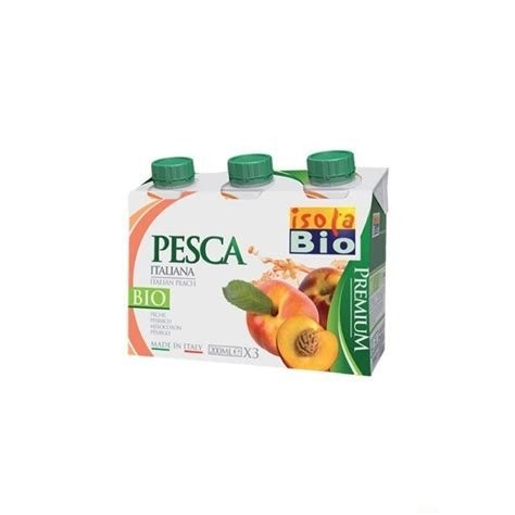 ZUMO DE MELOCOTON PREMIUM 200ML X 3 - ISOLABIO