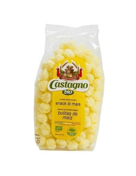 BOLITAS ESPELTA MAIZ  ECO 50G CASTAGNO