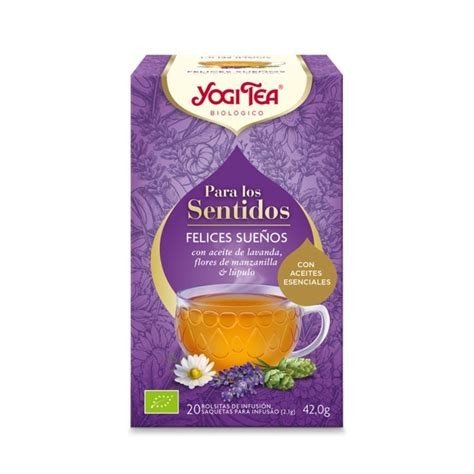 YOGI TEA BIO COLECCION PARA LOS SENTIDOS 20 FILTROS