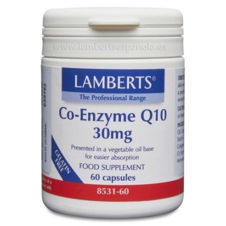 COENZIMA Q10 60 CAPSULAS 30MG LAMBERTS