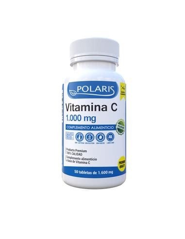 VITAMINA C 1000MG 50 TABLETAS POLARIS
