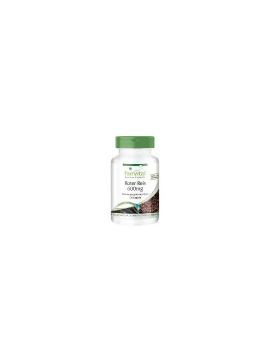 ARROZ ROJO FERMENTADO 600MG 120 CAPS FAIRVITAL