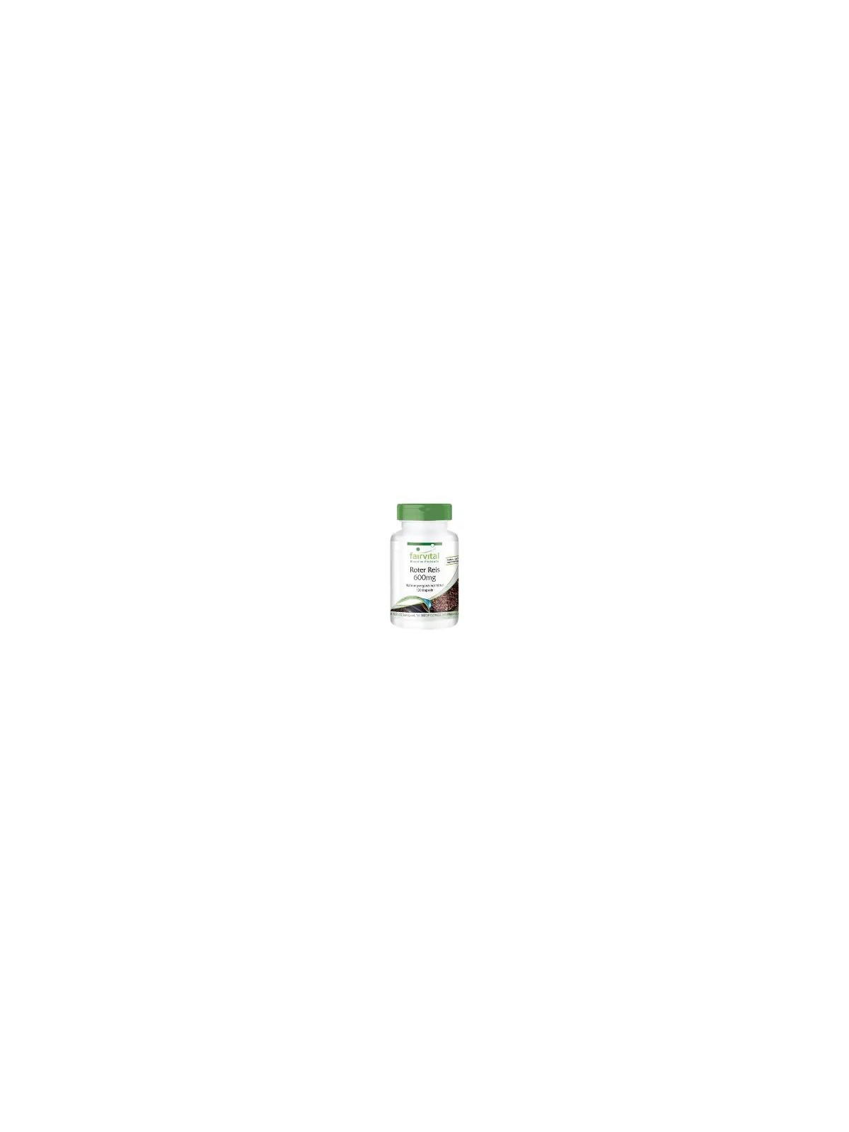 ARROZ ROJO FERMENTADO 600MG 120 CAPS FAIRVITAL