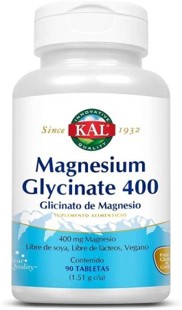 GLICINATO DE MAGNESIO 400MG KAL