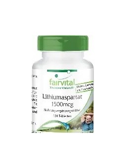 ASPARTATO DE LITIO 1500MCG180 TABLETAS FAIRVITAL