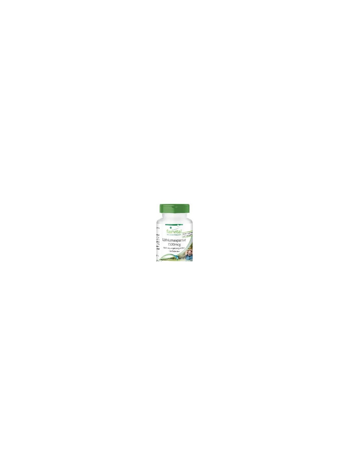 ASPARTATO DE LITIO 1500MCG180 TABLETAS FAIRVITAL