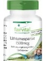 ASPARTATO DE LITIO 1500MCG180 TABLETAS FAIRVITAL