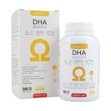 DHA ADULTOS 90 PERLAS INTERSA 500 MG