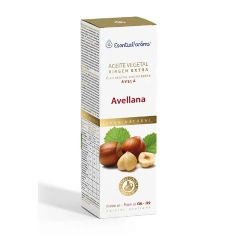 ACEITE VEGETAL AVELLANA 100 ML ESENTIAL AROMS