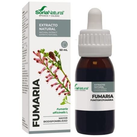 EXTRACTO DE FUMARIA SORIA NATURAL 50 ML