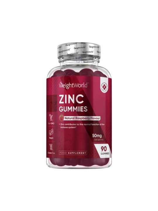 CITRATO DE ZINC 50 MG 90 GOMITAS WEIGHTWORLD